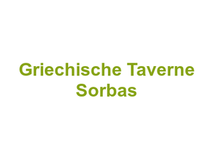 Griechische Taverne Sorbas Logo