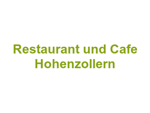 Restaurant und Cafe Hohenzollern Logo