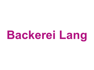 Backerei Lang Logo