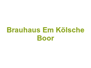 Brauhaus Em Kölsche Boor Logo