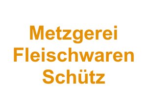Metzgerei Fleischwaren Schütz Logo
