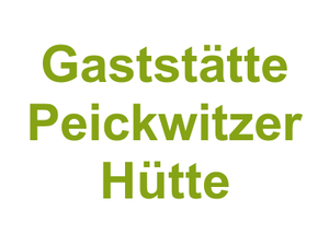 Gaststätte Peickwitzer Hütte Logo