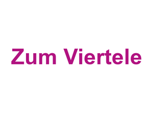 Zum Viertele Logo