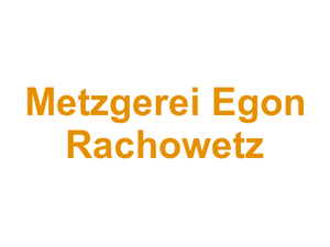 Metzgerei Egon Rachowetz Logo