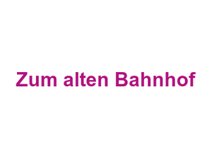 Zum alten Bahnhof Logo