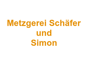 Metzgerei Schäfer und Simon Logo