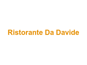 Ristorante Da Davide Logo
