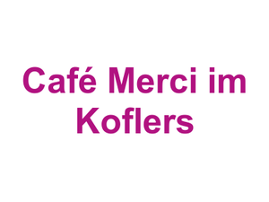 Café Merci im Kofler's Logo
