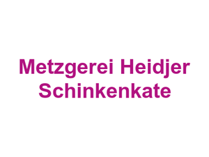 Metzgerei Heidjer Schinkenkate Logo