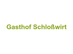 Gasthof Schloßwirt Logo