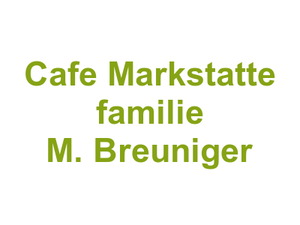 Cafe Markstatte familie M. Breuniger Logo