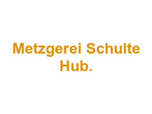 Metzgerei Schulte Hub. Logo