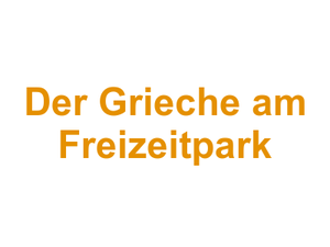 Der Grieche am Freizeitpark Logo