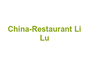 China-Restaurant Li Lu Logo