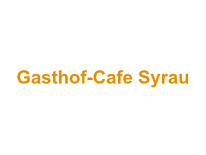 Gasthof-Cafe Syrau Logo