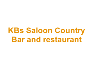 KB's Saloon Country Bar and restaurant Logo