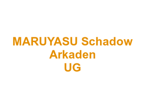 MARUYASU Schadow Arkaden UG Logo