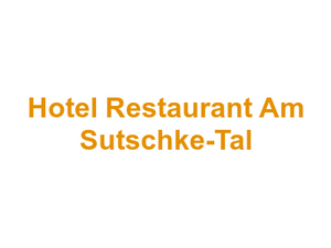 Hotel Restaurant Am Sutschke-Tal Logo