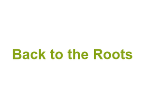 Back to the Roots Logo