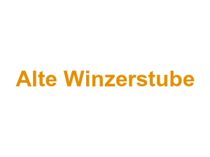 Alte Winzerstube Logo