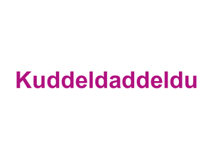 Kuddeldaddeldu Logo