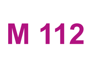 M 112 Logo