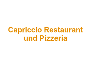 Capriccio Restaurant und Pizzeria Logo
