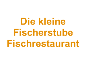 Die kleine Fischerstube Fischrestaurant Logo
