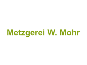 Metzgerei W. Mohr Logo