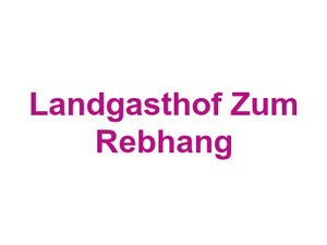 Landgasthof Zum Rebhang Logo