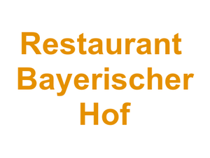 Restaurant " Bayerischer Hof" Logo