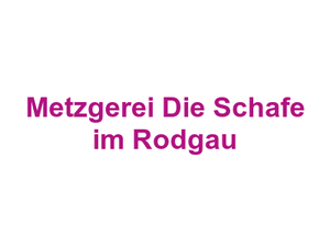 Metzgerei Die Schafe im Rodgau Logo