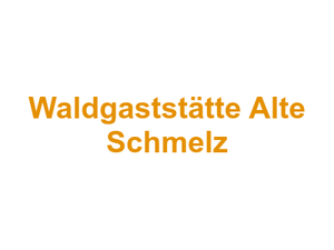 Waldgaststätte Alte Schmelz Logo