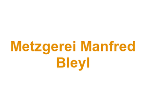 Metzgerei Manfred Bleyl Logo