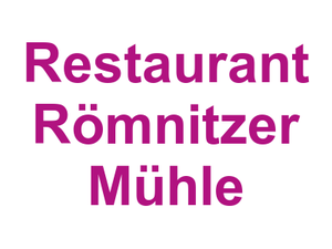 Restaurant "Römnitzer Mühle" Logo