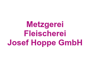 Metzgerei Fleischerei Josef Hoppe GmbH Logo