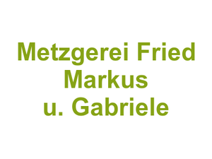 Metzgerei Fried Markus u. Gabriele Logo