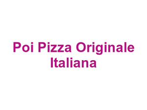 Poi Pizza Originale Italiana Logo
