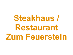 Steakhaus / Restaurant Zum Feuerstein Logo