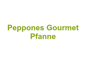 Peppone's Gourmet Pfanne Logo