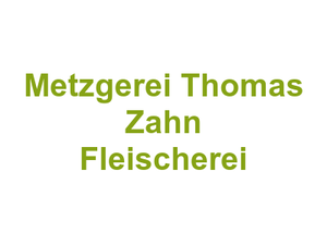 Metzgerei Thomas Zahn Fleischerei Logo