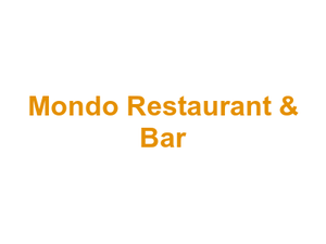 Mondo Restaurant & Bar Logo