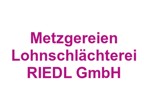 Metzgereien Lohnschlächterei RIEDL GmbH Logo