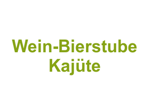 Wein-Bierstube "Kajüte" Logo