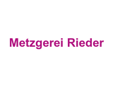 Metzgerei Rieder Logo