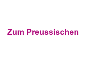 Zum Preussischen Logo
