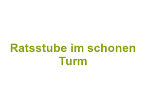 Ratsstube im schonen Turm Logo