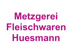 Metzgerei Fleischwaren Huesmann Logo