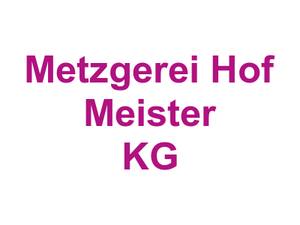 Metzgerei Hof Meister KG Logo