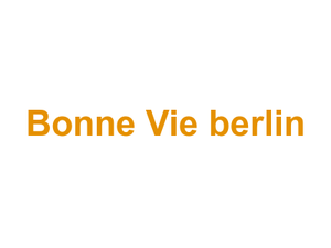 Bonne Vie berlin Logo